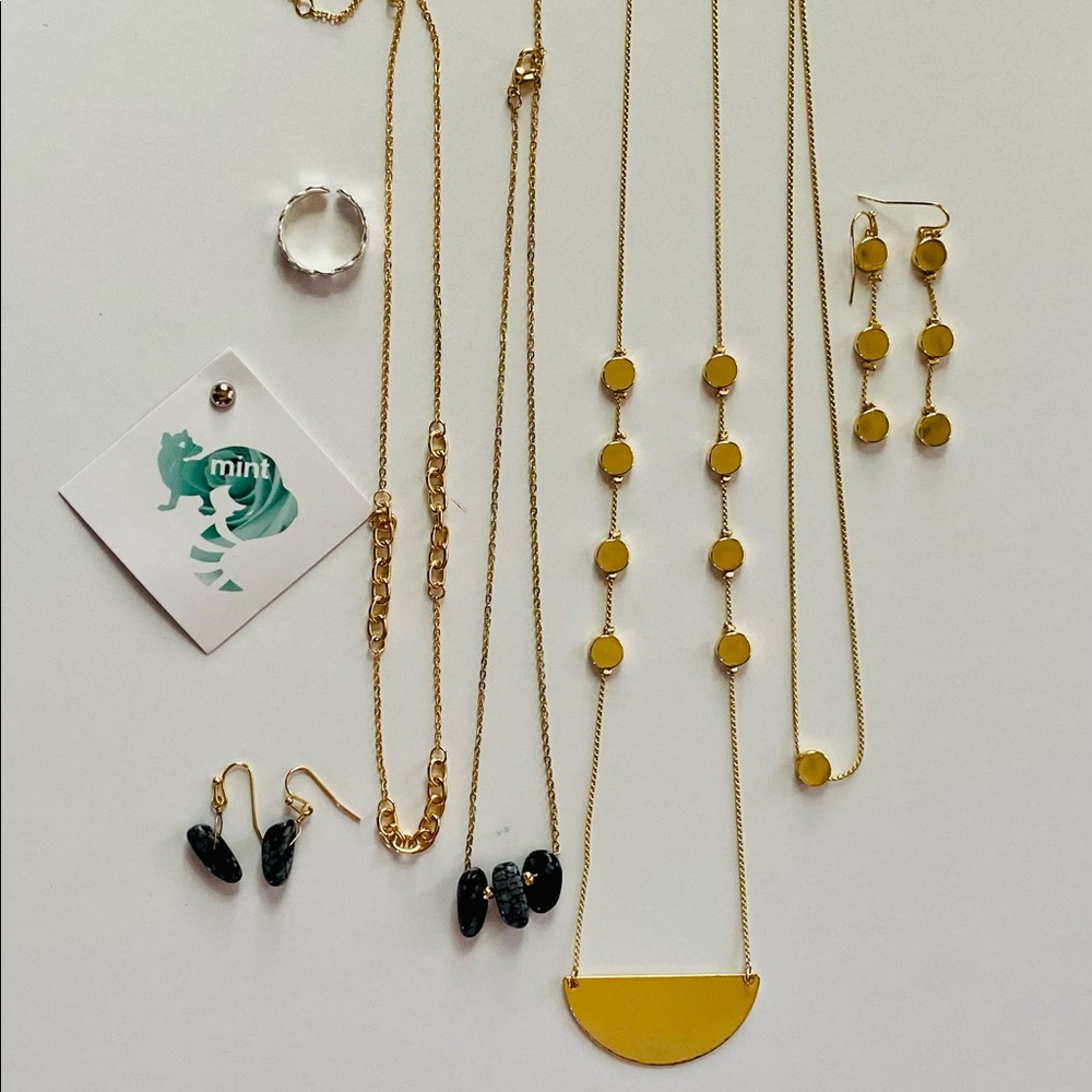 NWOT MintMongoose 2 full sets necklaces earrings